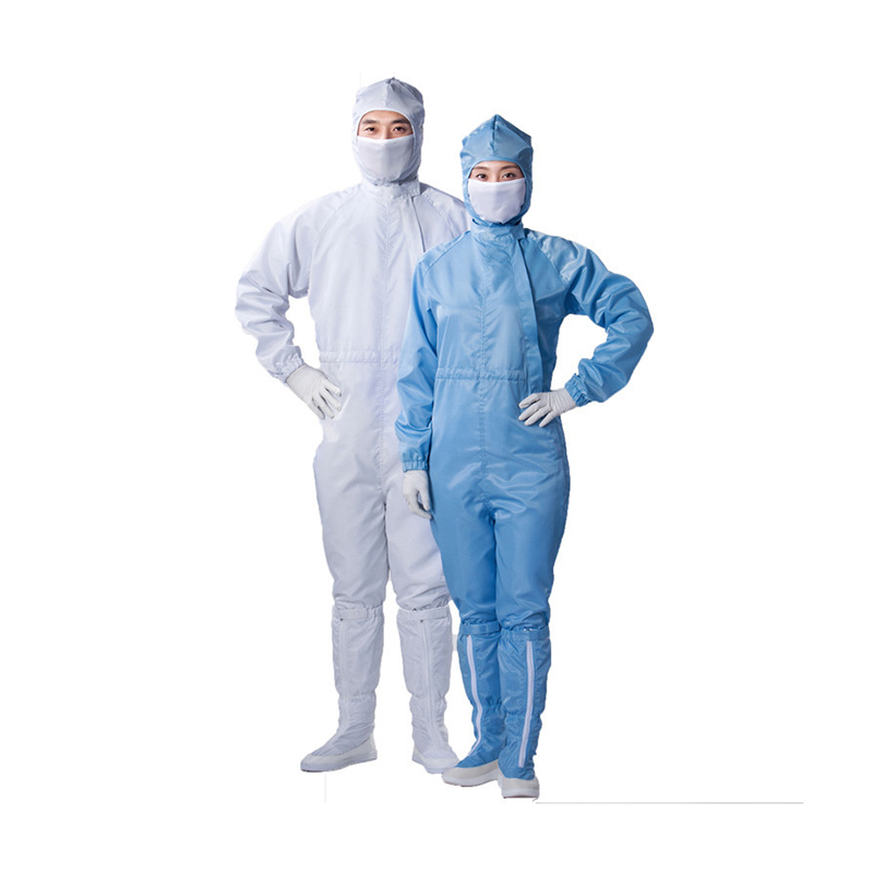 Anti statički nagnuti otvoreni kombinezon s prednjim kapuljačama